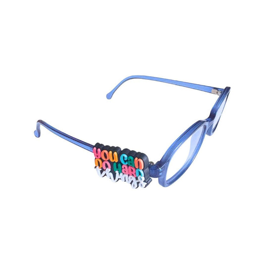 You Can Do Hard Things Glasses Charm for Kids: Fun Eyeglass Accessory