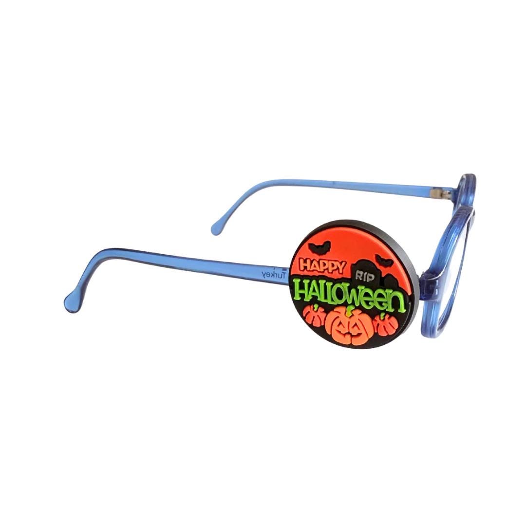 Happy Halloween Charm | Fun Glasses Accessories for Kids