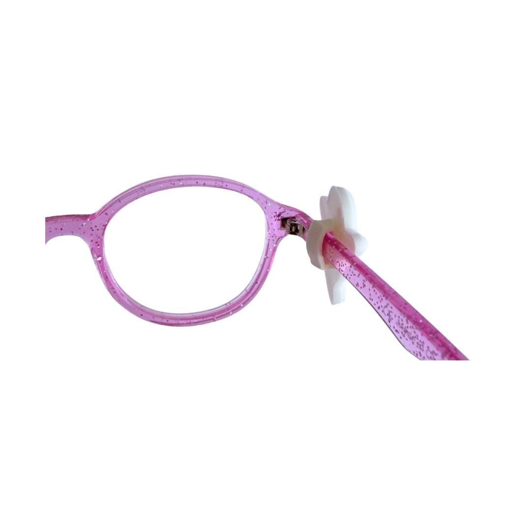 Halloween White Ghost Charm | Fun Glasses Accessories for Kids