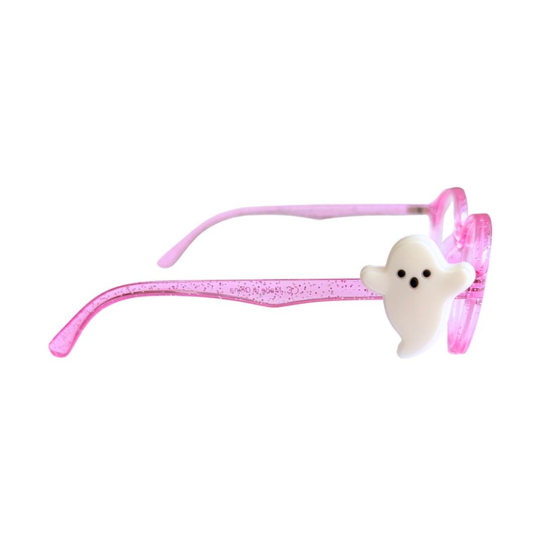 Halloween White Ghost Charm | Fun Glasses Accessories for Kids