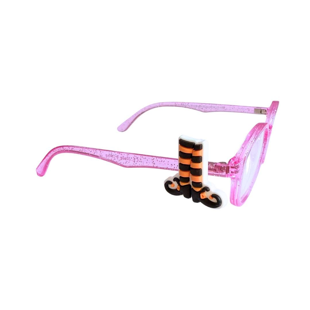 Halloween Witches Socks Charm | Fun Glasses Accessories for Kids