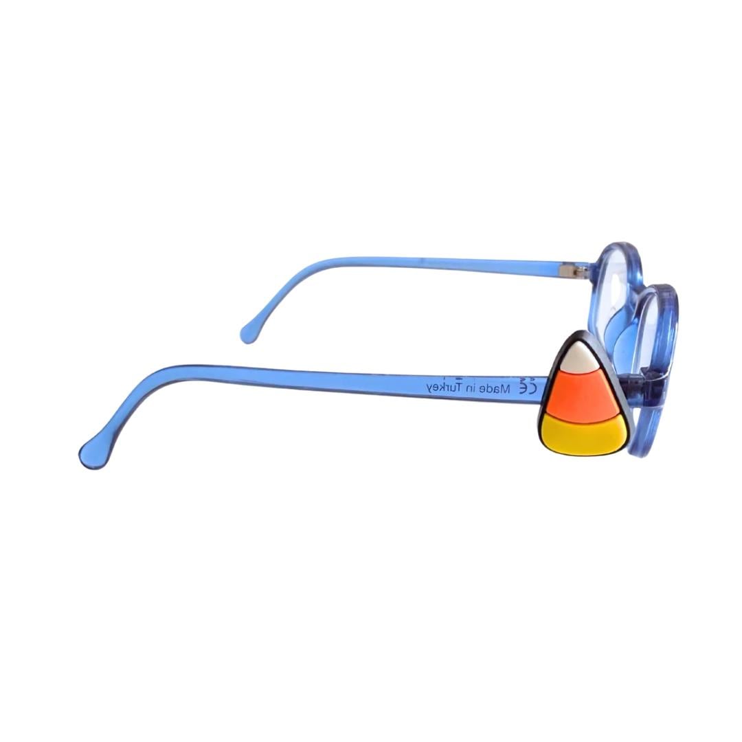 Candy Corn Halloween Charm | Fun Glasses Accessories for Kids
