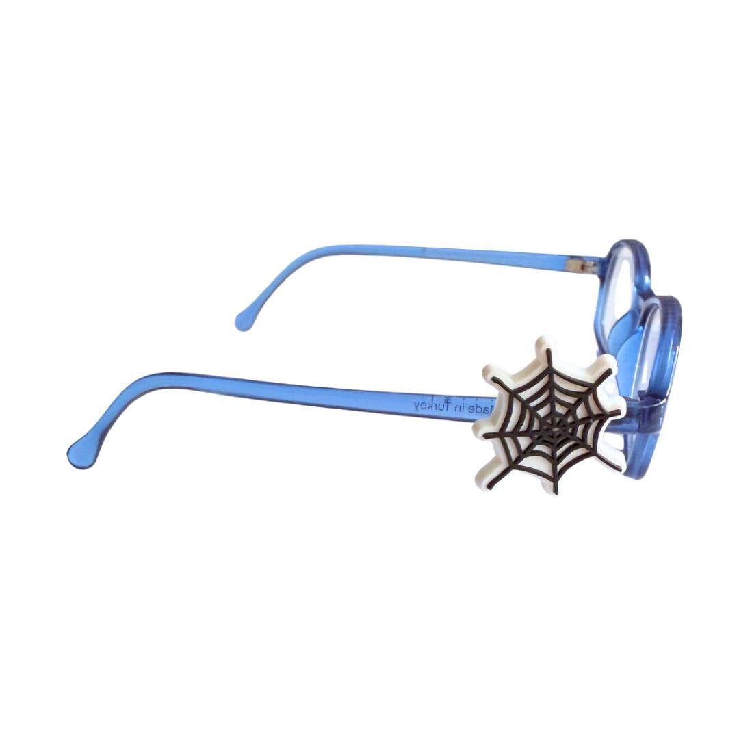 Spider Web Halloween Charm | Fun Glasses Accessories for Kids