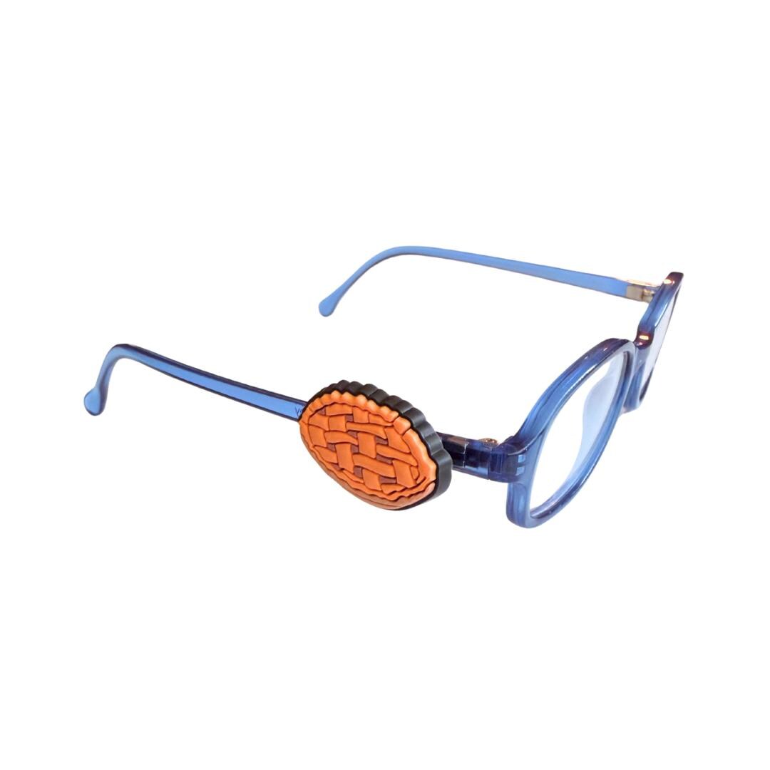 Thanksgiving Pumpkin Pie Charm | Fun Glasses Accessories for Kids