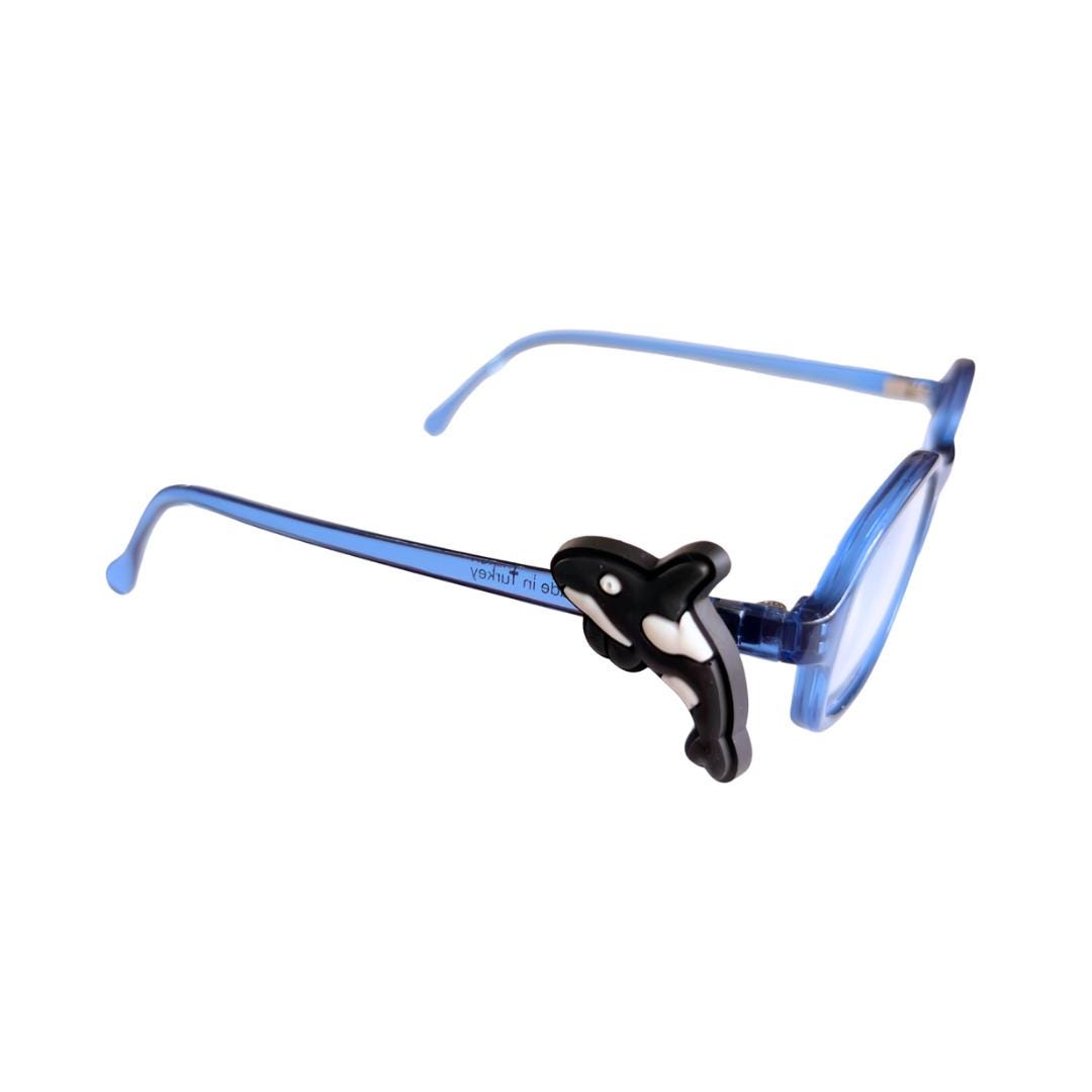 Orca Whale Glasses Charm | Fun Eyeglass Accessory for Kids