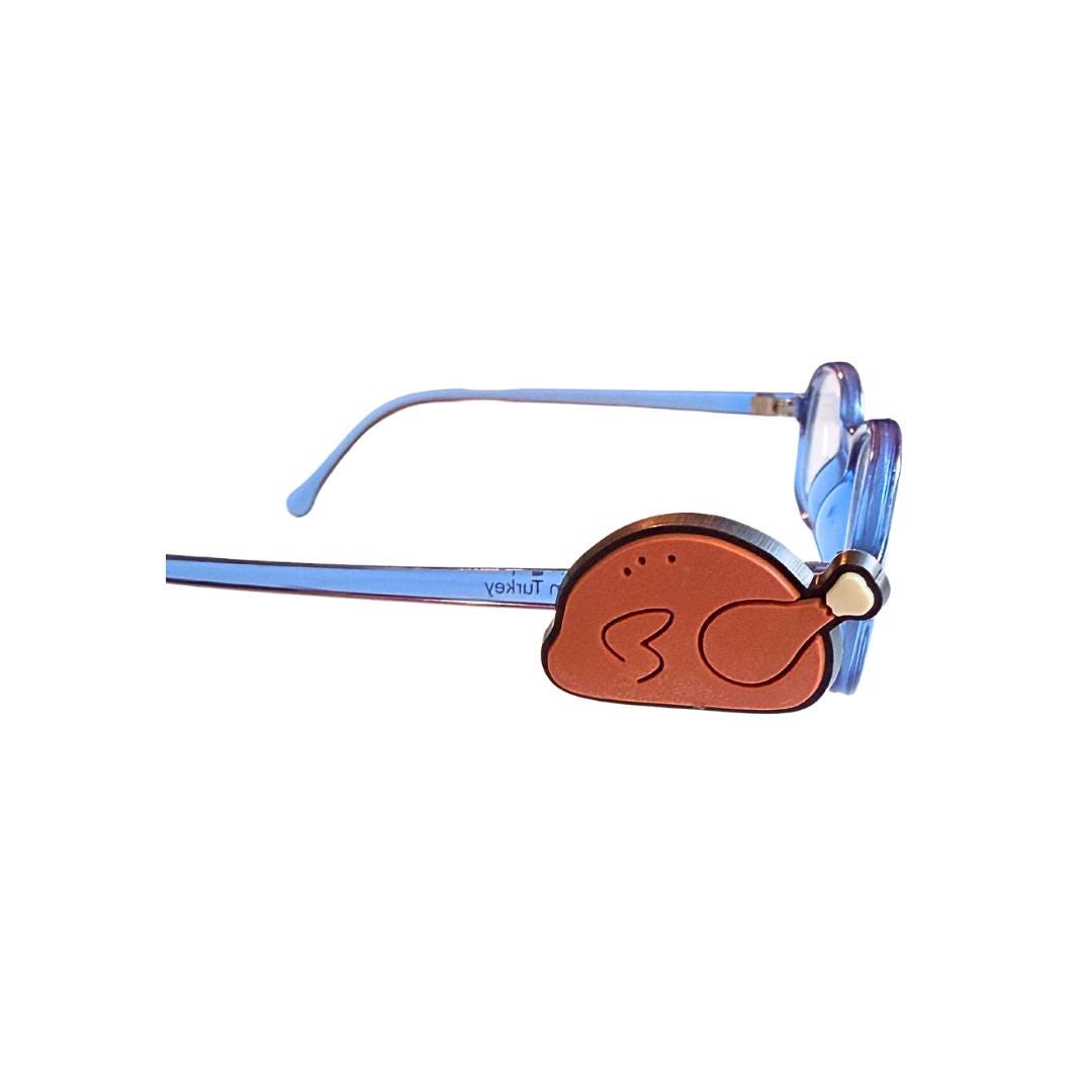 Fall Thanksgiving Turkey Charm | Fun Glasses Accessories for Kids
