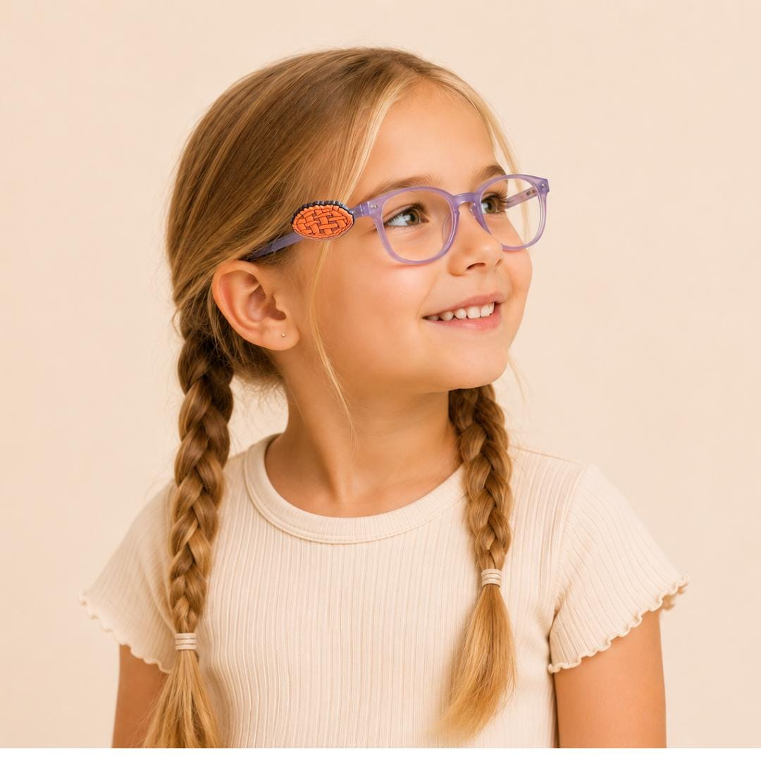 Thanksgiving Pumpkin Pie Charm | Fun Glasses Accessories for Kids