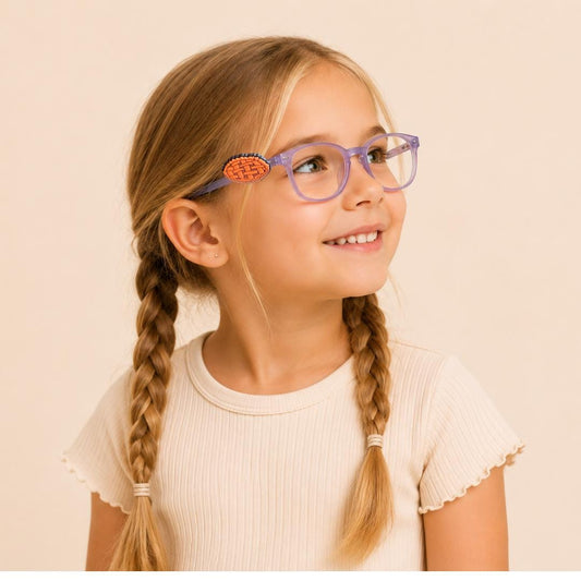 Thanksgiving Pumpkin Pie Charm | Fun Glasses Accessories for Kids