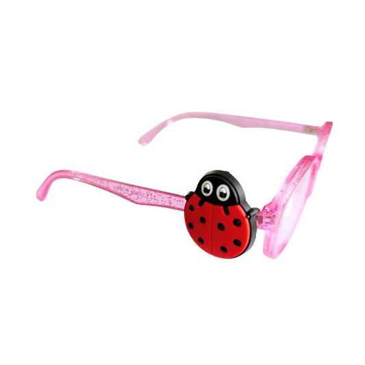 Lady Bug Glasses Charm | Fun Eyeglass Accessory for Kids