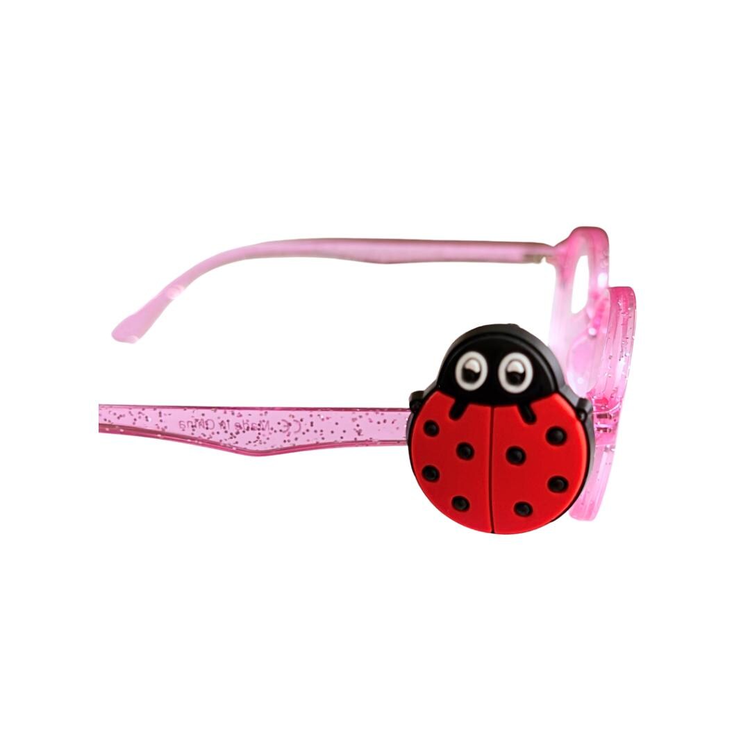 Lady Bug Glasses Charm | Fun Eyeglass Accessory for Kids