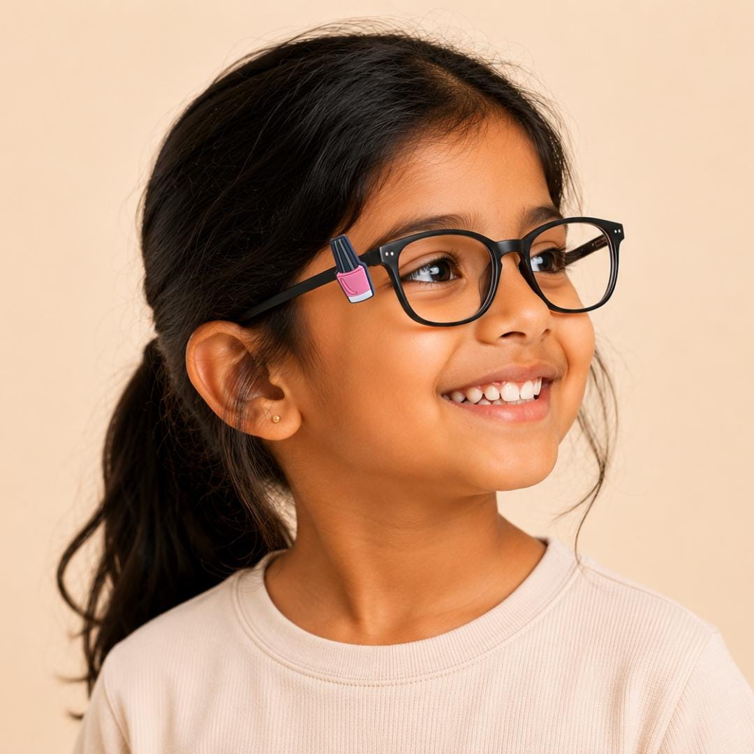 Nail Polish Glasses Charm | Fun Eyeglass Accessory