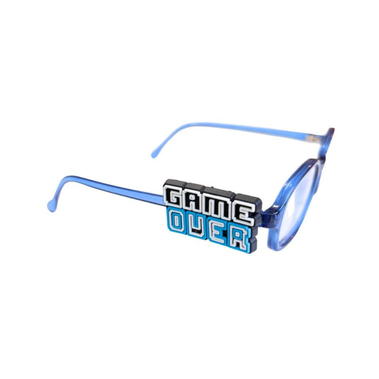 Game Over Video Game Glasses Charm | Fun Eyeglass Accessory for Kids
