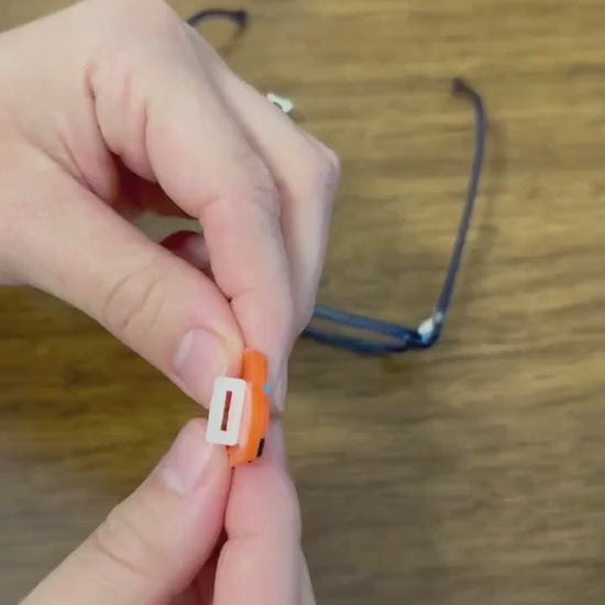Letter A Glasses Charm for Kids: Fun Eyewear Accessory