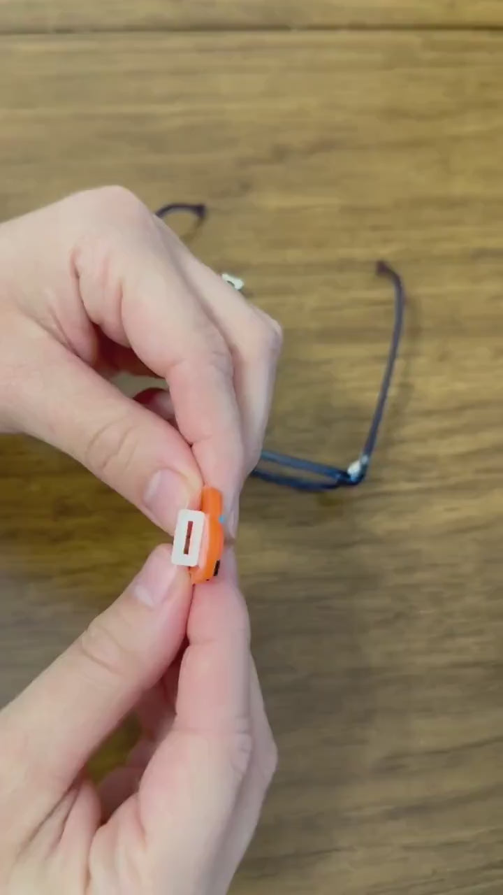 Letter A Glasses Charm for Kids: Fun Eyewear Accessory